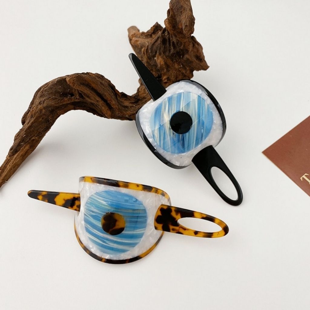 EVIL EYE | Hair Pin by Gleam Eyewear | Blue Light Blocking Glasses