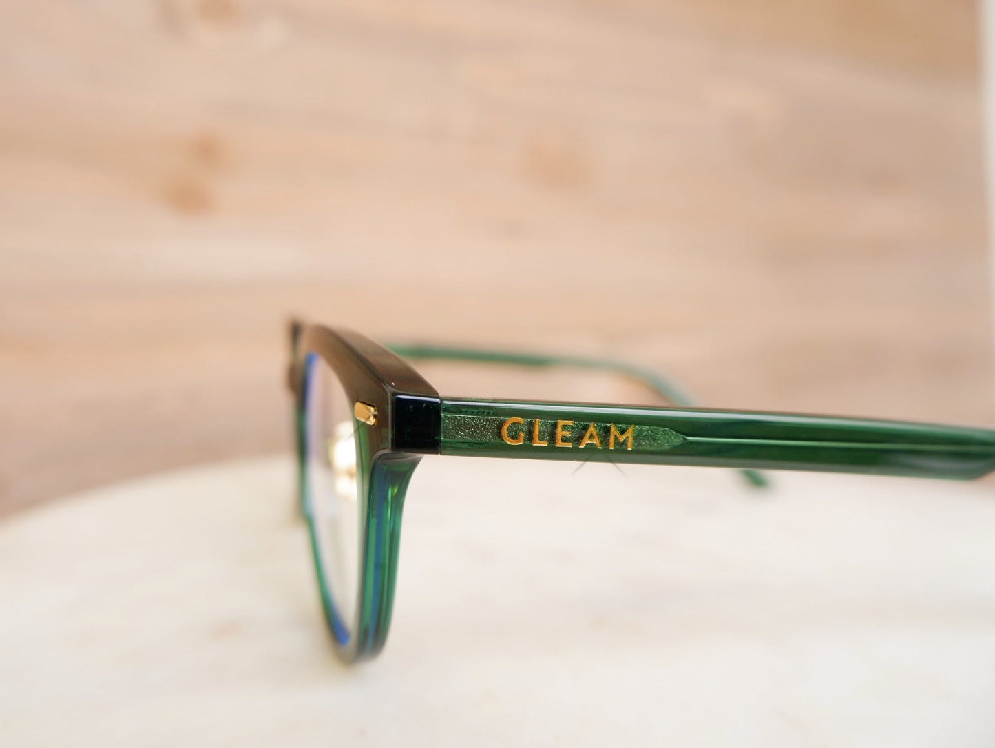 KATHERINE | Green by Gleam Eyewear | Blue Light Blocking Glasses