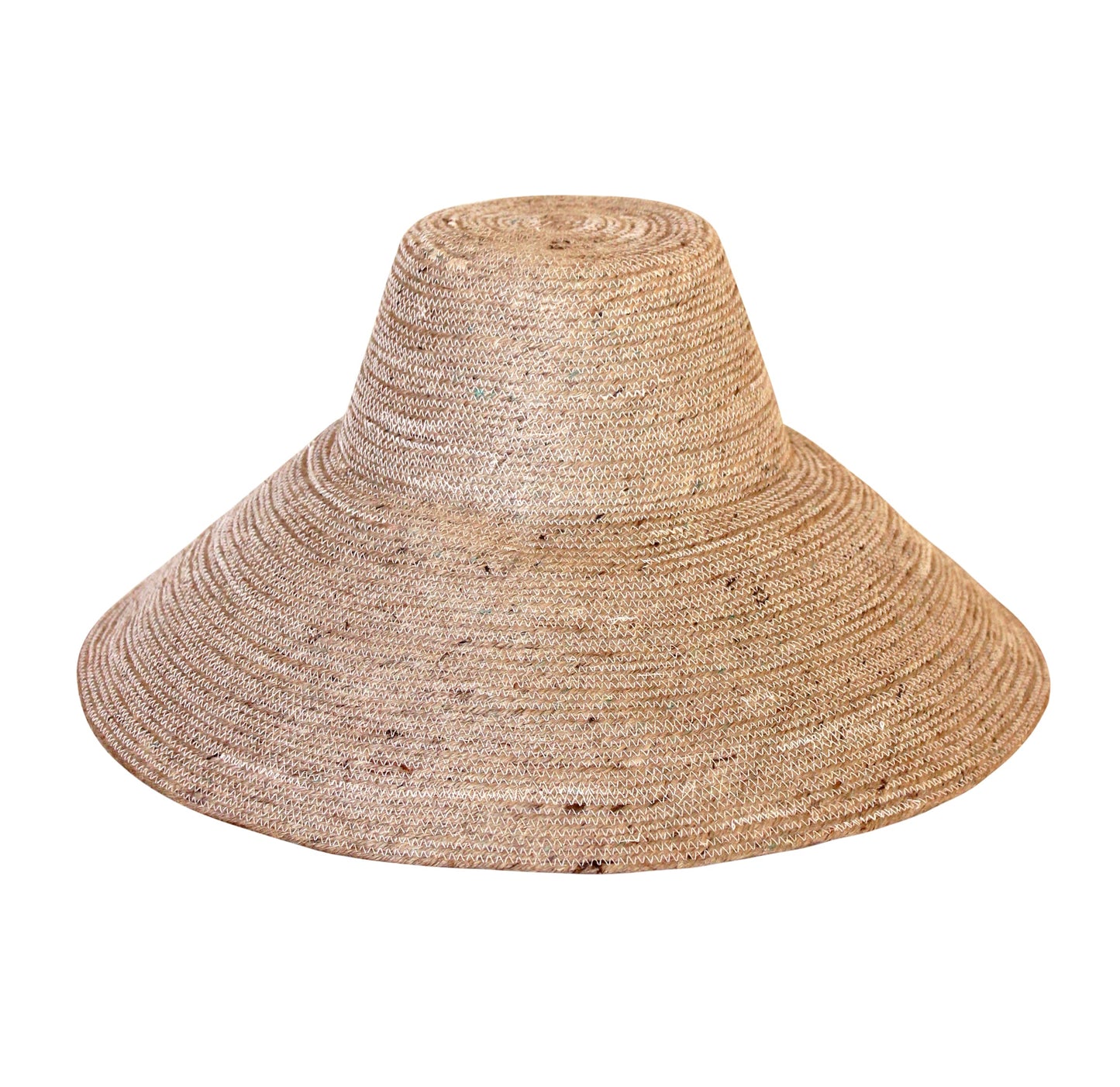 Jute Straw Hat, in Nude Beige by BrunnaCo