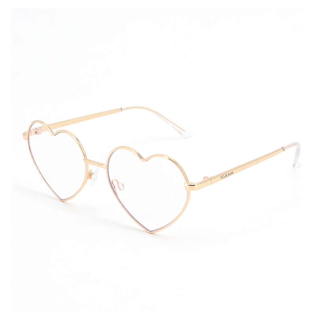 ROSA | Gold by Gleam Eyewear | Blue Light Blocking Glasses